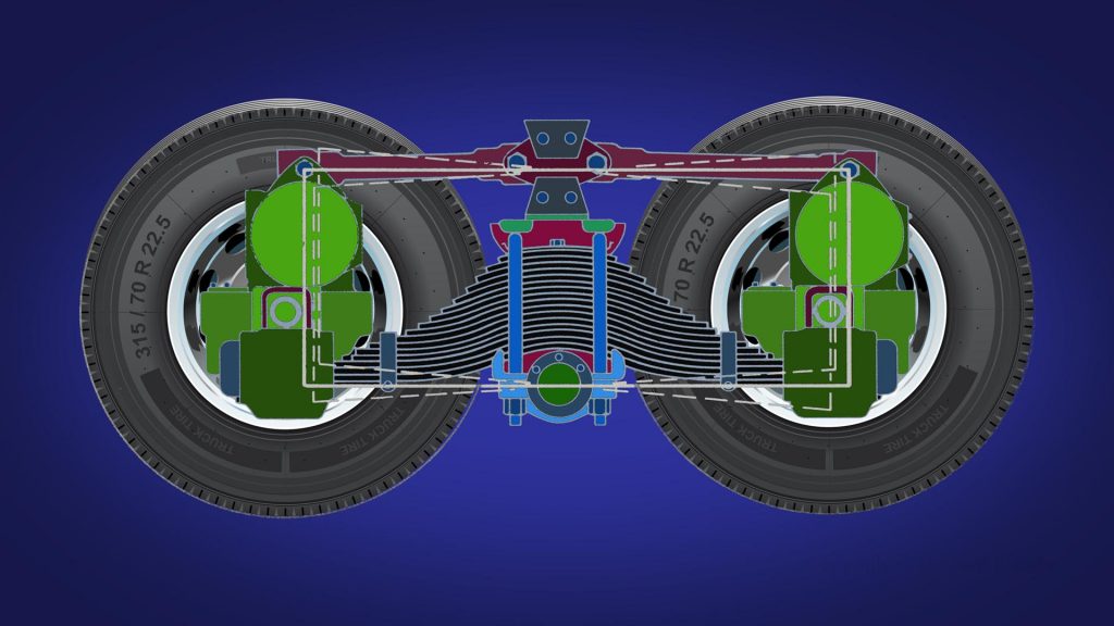 How a Mack Camelback Suspension works – Australian Roadtrains